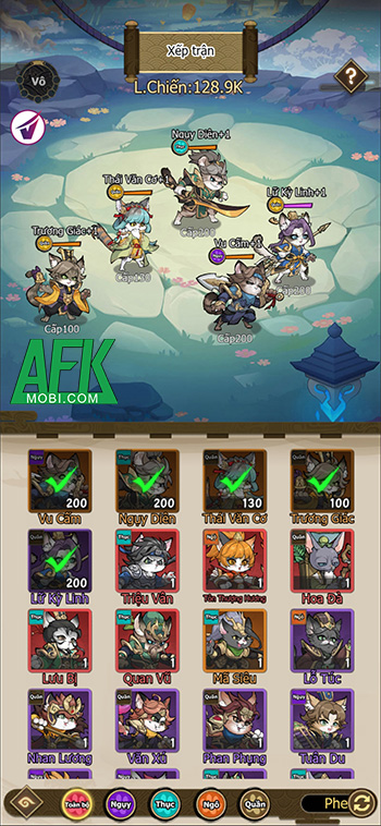 Trải nghiệm thế giới Tam Quốc mèo tranh đấu trong game Miêu Đế Tam Quốc 5