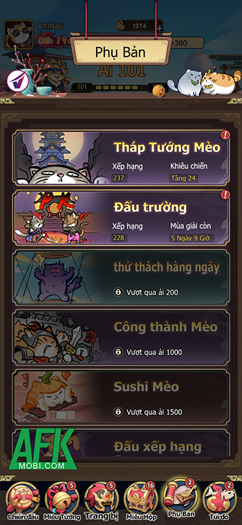 Trải nghiệm thế giới Tam Quốc mèo tranh đấu trong game Miêu Đế Tam Quốc 6