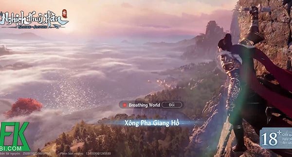 Nghịch Thủy Hàn Mobile của VNG cho bạn trải nghiệm một thế giới võ hiệp hoàng tráng, đa dạng afkmobi reviewnghichthuyhan 1jpg