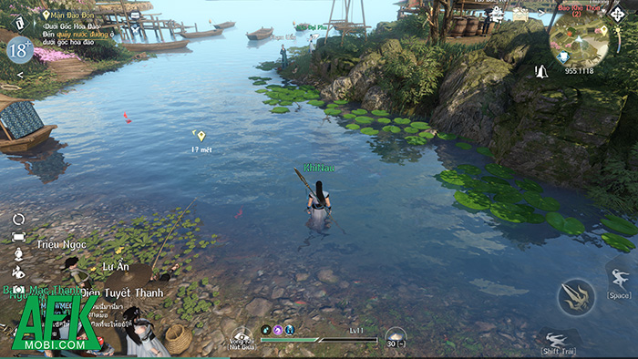 Nghịch Thủy Hàn Mobile của VNG cho bạn trải nghiệm một thế giới võ hiệp hoàng tráng, đa dạng 6