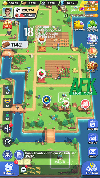 Palmon: Cuộc Chiến Sinh Tồn cho bạn trải nghiệm việc xây dựng đế chế thú cưng hùng mạnh 5