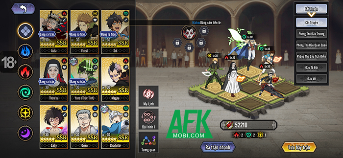 Pháp Sư Hắc Ám - Black Clover mang đến trải nghiệm cuộc chiến giữa các ma pháp sư 3