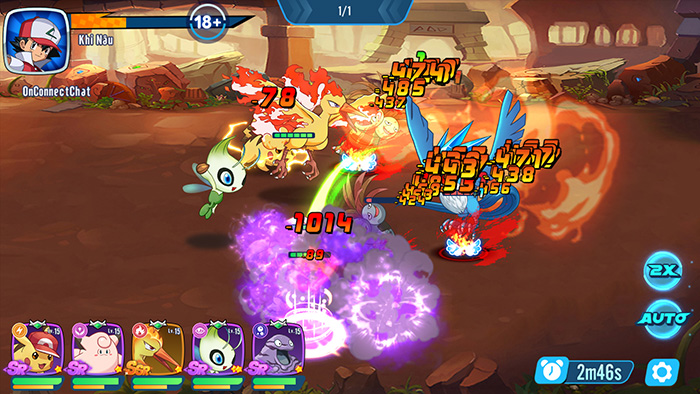 Poke Loạn Chiến mang đến những trận đấu thú loạn chiến đầy ngộ nghĩnh lấy chủ đề Pokémon 4