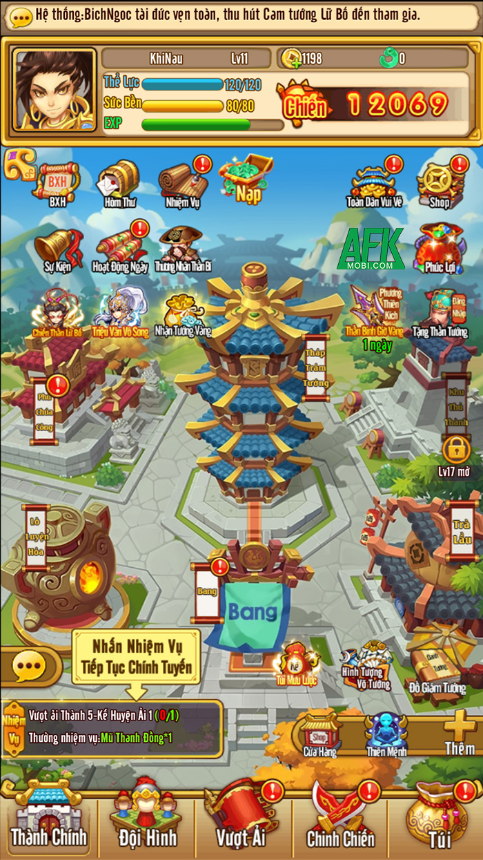 Quân Sư Thủ Thành 3Q cho game thủ trải nghiệm lối chơi thủ thành kiểu đấu tướng 10