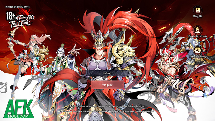 Bước vào Quỷ Tướng 3Q: Thức Tỉnh trải nghiệm cảm giác tung hoành loạn đấu rực lửa thời chiến 0