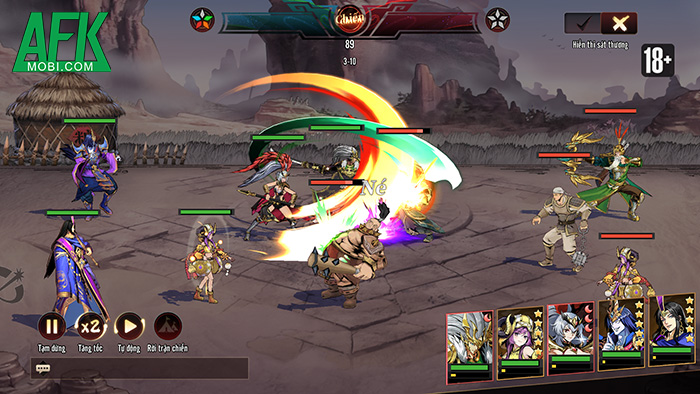 Bước vào Quỷ Tướng 3Q: Thức Tỉnh trải nghiệm cảm giác tung hoành loạn đấu rực lửa thời chiến 3