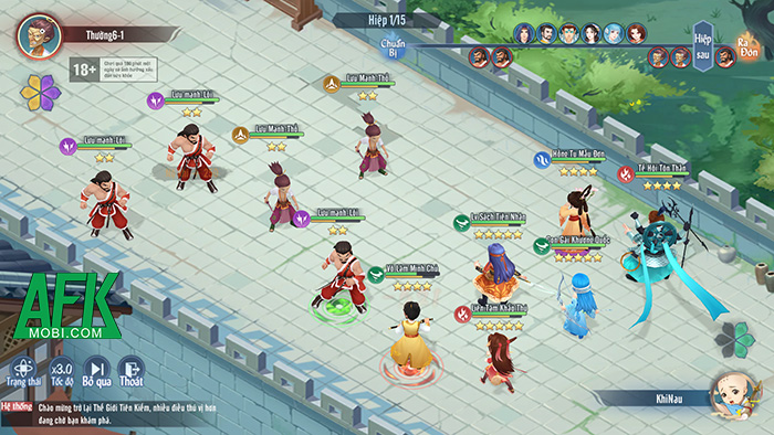 Tân Tiên Kiếm VNG đưa bạn trở lại thế giới tiên hiệp với lối chơi chiến thuật đấu tướng 5