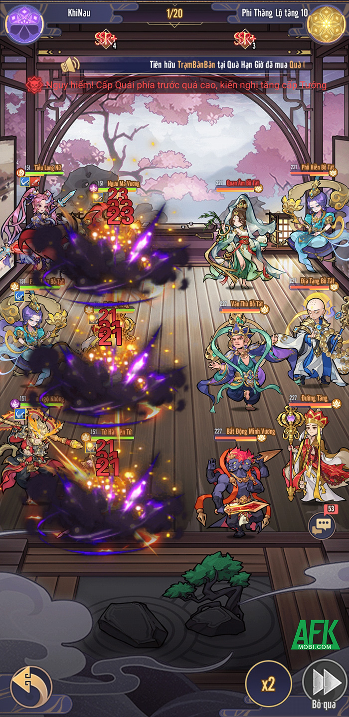 Tây Du Mobile: Tam Giới Chiến cho người chơi trải nghiệm bối cảnh loạn chiến thần ma 4