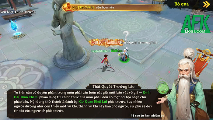 Thần Kiếm Kỳ Thư sở hữu lối chơi nhập vai tu tiên kể ra cũng khá nhàn hạ 2