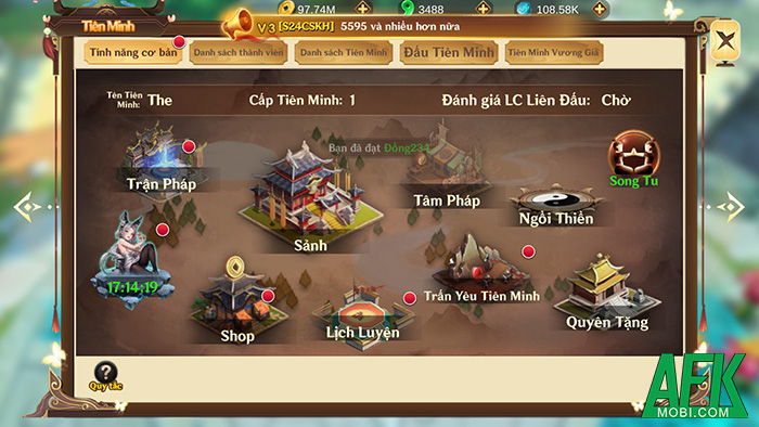 Thần Kiếm Kỳ Thư sở hữu một trải nghiệm MMORPG tu tiên kể ra cũng khá nhàn 8