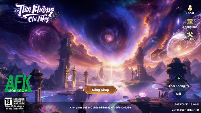 Trải nghiệm Thời Không Chi Mộng Vplay phiên bản MMORPG 3D cái gì cũng có! 0