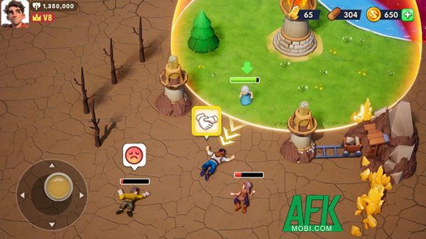 Thử thách khả năng sinh tồn của bạn với game Rise of Survivors afkmobi rise of survivors gameplay anh 1jpg