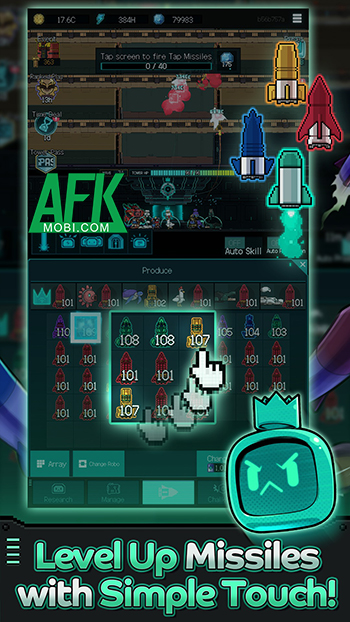 Phát triển tháp người máy phòng thủ vô tận trong game Robo Tower: Idle Shooting RPG 2