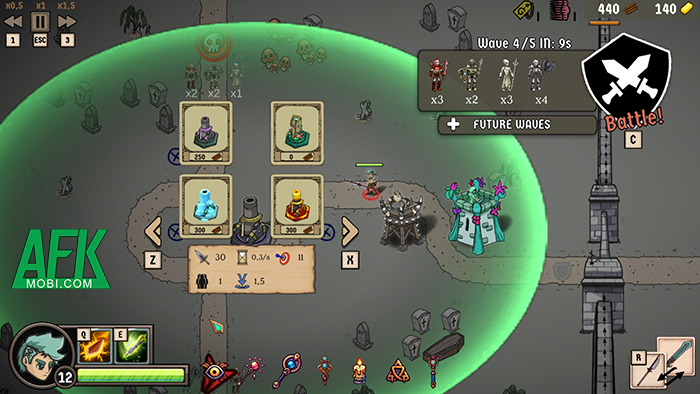 Rogue Kingdoms Mobile game thủ tháp kết hợp với việc điều khiển anh hùng của mình 2