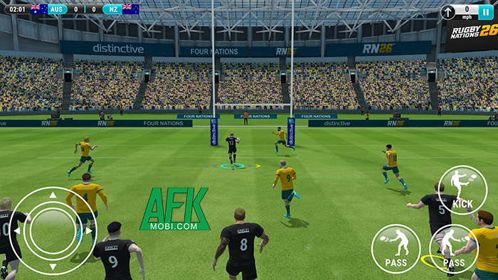 Rugby Nations 26 game thể thao lấy chủ đề về bộ môn bóng bầu dục Anh 2