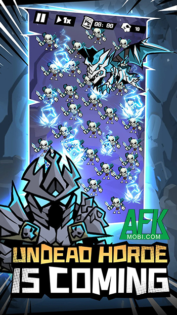 Rumble Magics: Crush the Undead game phòng thủ lấy chủ đề Warcraft III 0