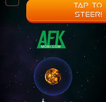 Saturn Slalom cho bạn điều khiển tàu vũ trụ của mình len lỏi giữa một thiên hà hỗn loạn afkmobi satumslalom 1jpg