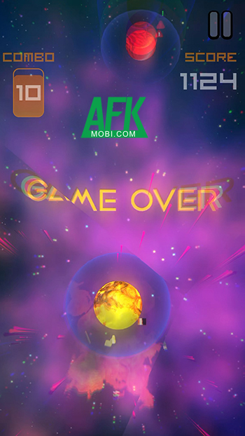 Saturn Slalom cho bạn điều khiển tàu vũ trụ của mình len lỏi giữa một thiên hà hỗn loạn 5