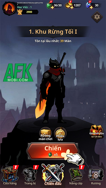 Bắt đầu những cuộc phiêu lưu text-based tại game Shadow Adventure: RPG Journey 0