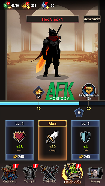 Bắt đầu những cuộc phiêu lưu text-based tại game Shadow Adventure: RPG Journey 4