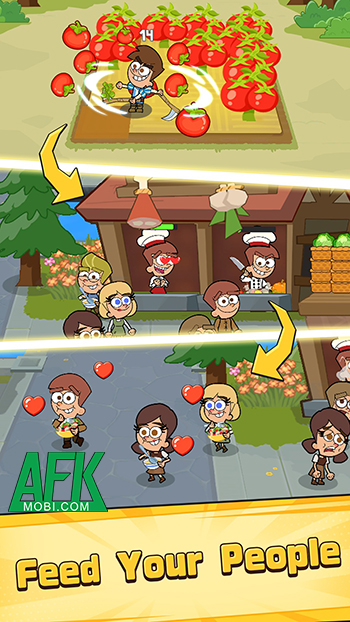 Shining Hero game mô phỏng kết hợp chiến thuật lấy cảm hứng từ The Fairly OddParents 2