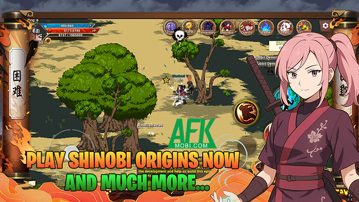 Shinobi Origins game MMORPG 2D cho nhập vai thành các nhẫn giả trong Naruto 3 Shinobi Origins game MMORPG 2D cho nhập vai thành các nhẫn giả trong Naruto 3