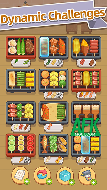 Skewer Time game casual giải đố ghép 3 lấy chủ đề xiên que nướng độc đáo 1