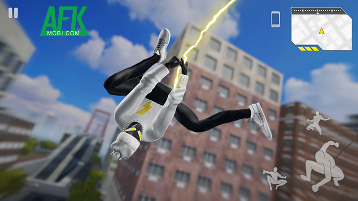 Trở thành siêu anh hùng sở hữu khả năng của nhện trong game hành động Spider Fuser 2