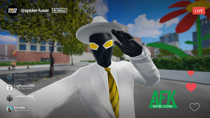 Trở thành siêu anh hùng sở hữu khả năng của nhện trong game hành động Spider Fuser 4