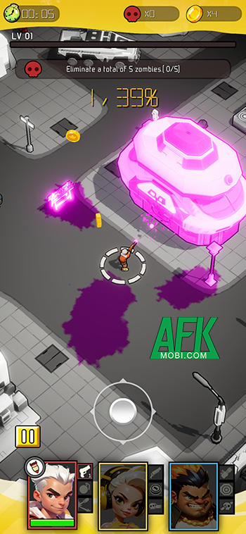 SplashShot thử thách bạn vừa chiến đấu diệt bọn zombie vừa tô màu lại cho thế giới 1