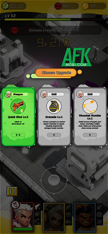 SplashShot thử thách bạn vừa chiến đấu diệt bọn zombie vừa tô màu lại cho thế giới 2