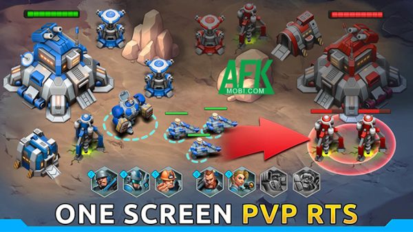 Star Troopers: PvP Duels RTS game chiến lược thời gian thực lấy cảm hứng từ IP Warhammer 28 Star Troopers: PvP Duels RTS game chiến lược thời gian thực lấy cảm hứng từ IP Warhammer afkmobi startroopers 1jpg