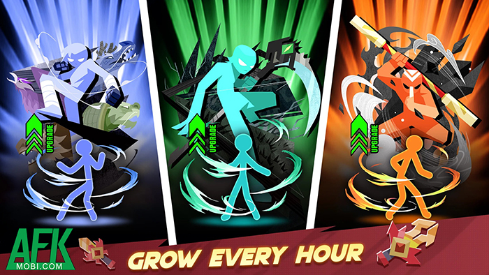 Phát triển anh hùng của bạn để đánh bại thế lực bóng tối trong Stickman vs Monster: Idle RPG 4 Phát triển anh hùng của bạn để đánh bại thế lực bóng tối trong Stickman vs Monster: Idle RPG 4