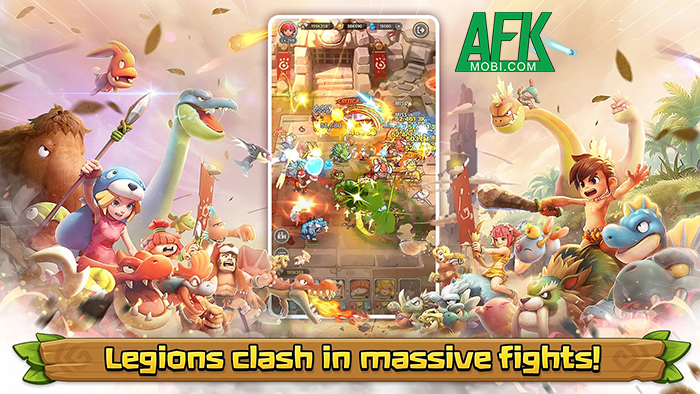 StoneAge: Pet World game chiến thuật mới đến từ Netmarble lấy chủ đề giả tưởng thời tiền sử 1