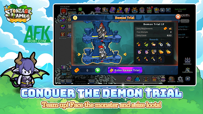 Stoneage Tame game chiến thuật đấu thú với chủ đề thế giới thời tiền sử 3