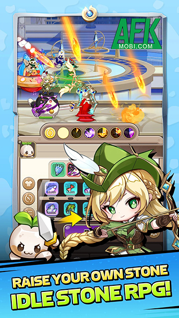 Stone Maximus: AFK RPG cho bạn được phát triển một hòn đá theo đúng nghĩa đen 1