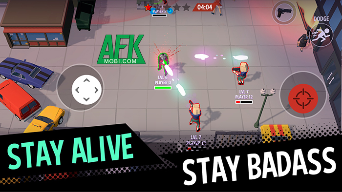 Các người chơi sẽ được chiến đấu sinh tồn trên chiến trường đường phố tại game Street Riots 2