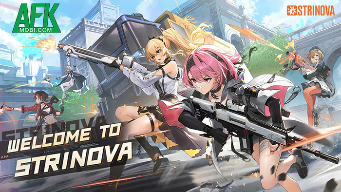 Strinova Mobile game hero shooter trực tuyến với phong cách đồ họa anime đẹp mắt 0