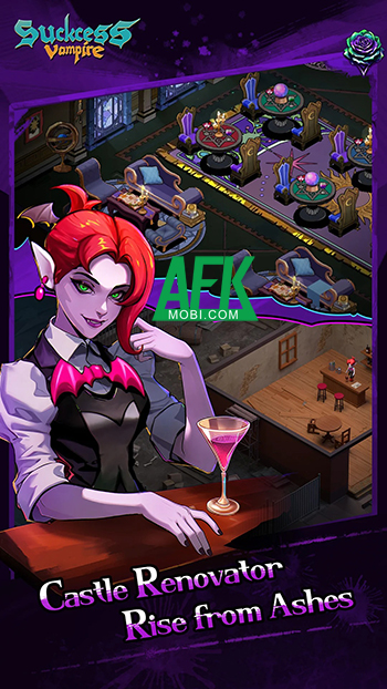 Quản lý quán rượu trong thế giới của ma cà rồng tại game Suckcess Vampire 1