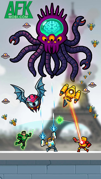 Super Hero Ready! cho bạn được cùng các siêu anh hùng bảo vệ cho Trái Đất 0