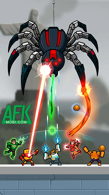 Super Hero Ready! cho bạn được cùng các siêu anh hùng bảo vệ cho Trái Đất 3