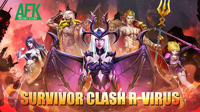 Survivor Clash: R-Virus game đấu tướng chiến thuật lấy chủ đề thế giới hậu tận thế zombie 0