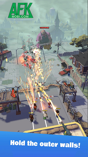 Dẫn dắt những người sống sót chiến đấu tiêu diệt bọn zombie tại game Survivor Never die 3