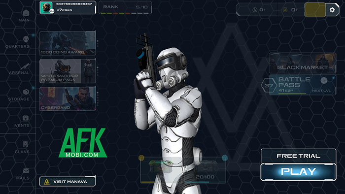 Tham gia vào những trận đấu súng đậm chất tương lai với SWAG - Multiplayer Shooter 5v5 0