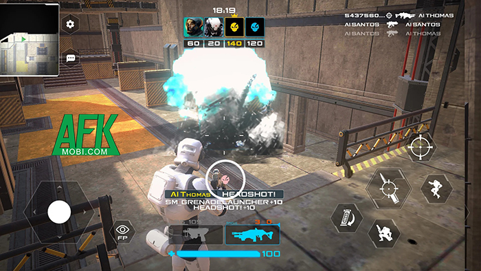 Tham gia vào những trận đấu súng đậm chất tương lai với SWAG - Multiplayer Shooter 5v5 1