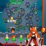 Mời bạn vào game Sword & Magic: Idle TD rèn trang bị cho các anh hùng sử dụng phòng thủ afkmobi swordmagicidletd 1jpg 1