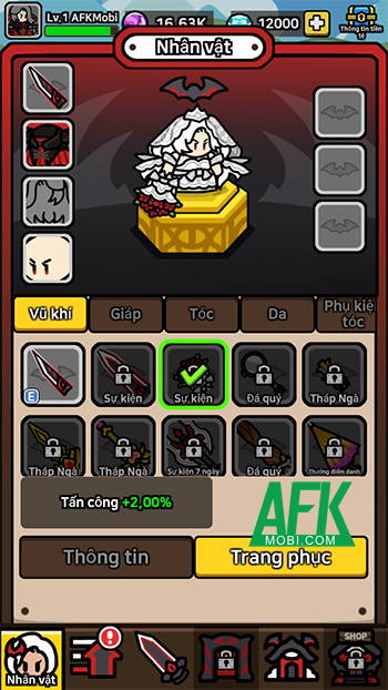 Sở hữu một quỷ kiếm trong game nhập vai nhàn rỗi Sword Parasite: Idle RPG 3