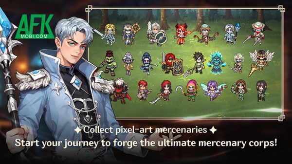 Xây dựng những đội hình lính đánh thuê trong game chiến thuật Tactical Gambit: Pixel Mercs afkmobi tacticalgambit 1jpg