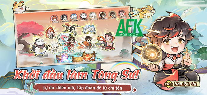 Ta Làm Tông Sư Trong Tiên Môn game lấy chủ đề tu tiên cập bến thị trường Việt Nam 1