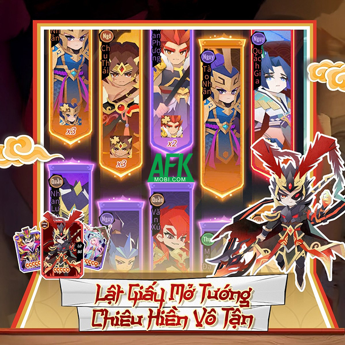 Tam Quốc Giấy game đấu tướng mới sắp được ra mắt trên cổng Chơi Ngay VNG 3